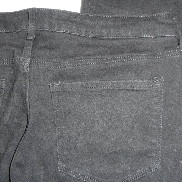 Old Navy Mid Rise Kicker Boot Cut - Black Jack - Picture 4 of 12